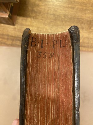 Lot 47 - Jonson (Ben). Workes, 3 volumes, 1st edition, London: Will Stansby, Meighen, Bishop, 1616-40