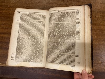 Lot 47 - Jonson (Ben). Workes, 3 volumes, 1st edition, London: Will Stansby, Meighen, Bishop, 1616-40