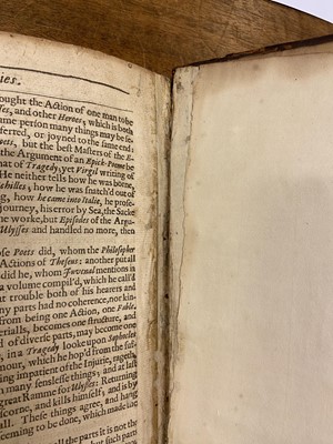 Lot 47 - Jonson (Ben). Workes, 3 volumes, 1st edition, London: Will Stansby, Meighen, Bishop, 1616-40