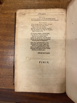 Lot 47 - Jonson (Ben). Workes, 3 volumes, 1st edition, London: Will Stansby, Meighen, Bishop, 1616-40