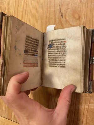 Lot 8 - Book of Hours, Illuminated manuscript on vellum, [France: Angers, c. 1460s]