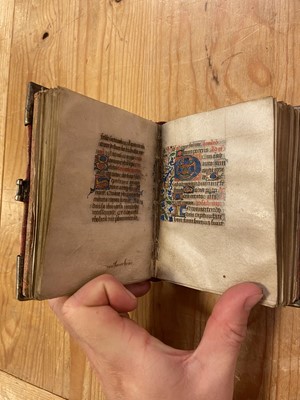 Lot 8 - Book of Hours, Illuminated manuscript on vellum, [France: Angers, c. 1460s]