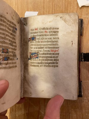 Lot 8 - Book of Hours, Illuminated manuscript on vellum, [France: Angers, c. 1460s]