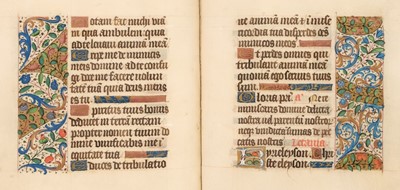 Lot 12 - Book of Hours, Illuminated manuscript on vellum, [France: Rouen, c. 1480]