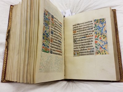 Lot 12 - Book of Hours, Illuminated manuscript on vellum, [France: Rouen, c. 1480]