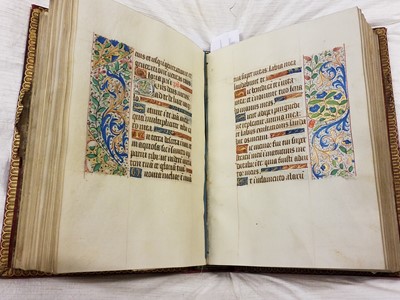 Lot 12 - Book of Hours, Illuminated manuscript on vellum, [France: Rouen, c. 1480]