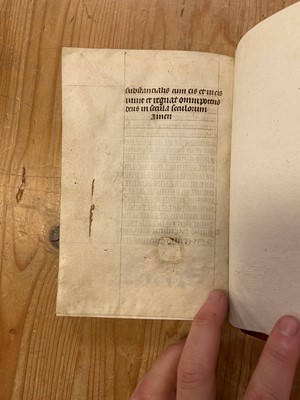 Lot 9 - Book of Hours, Use of Rome, in Latin. Illuminated manuscript on vellum, c. 1460