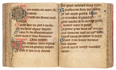 Lot 4 - Book of Hours. Illuminated manuscript on vellum [France, Normandy, early(?) 15th century]