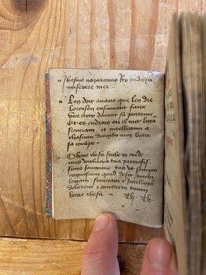Lot 4 - Book of Hours. Illuminated manuscript on vellum [France, Normandy, early(?) 15th century]