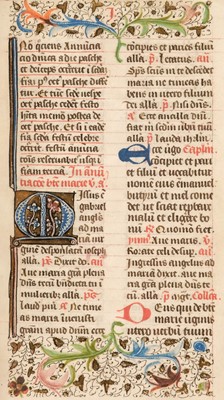 Lot 6 - Breviary, Illuminated manuscript on vellum, [Southern Netherlands, mid(?)-15th century]