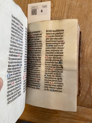 Lot 6 - Breviary, Illuminated manuscript on vellum, [Southern Netherlands, mid(?)-15th century]