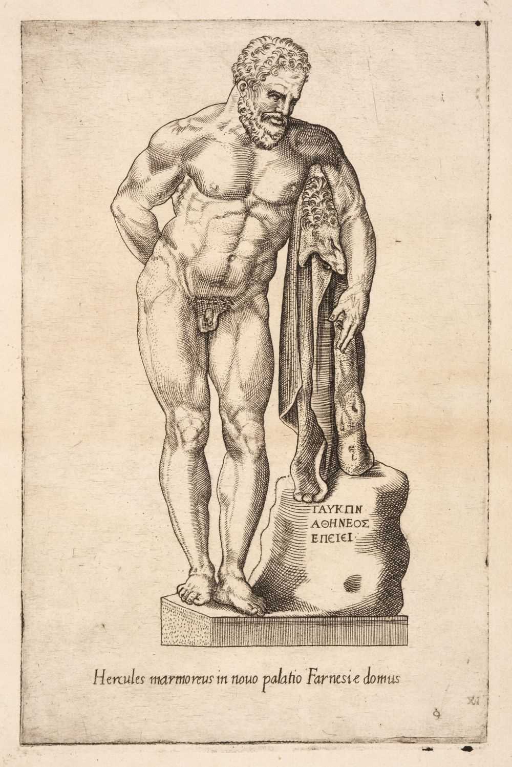 Lot 51 - Cavalieri (Giovanni Battista de', 1526-1597). Antiquarum Statuarum urbis Romae, 1561-1594