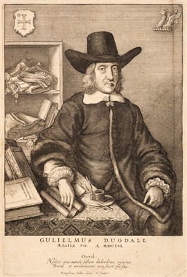 Lot 88 - Dugdale (William). The Antiquities of Warwickshire illustrated, 1st ed., 1656