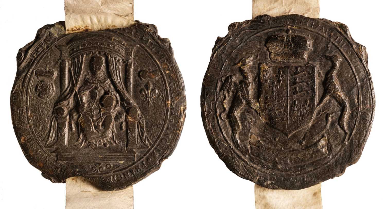 Lot 23 - Honywood Family of Essex. A series of seven vellum documents ..., c. 1560-1645