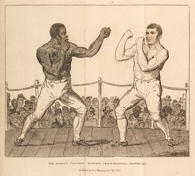 Lot 228 - Egan (Pierce) Boxiana; or Sketches of ... Pugilism, 1st & 2nd Series, 5 vols., 1818-21