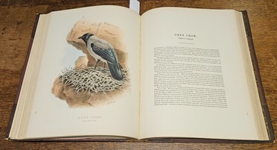 Lot 94 - Booth (Edward Thomas). Rough Notes on the Birds, 3 volumes, 1st edition 1881-87