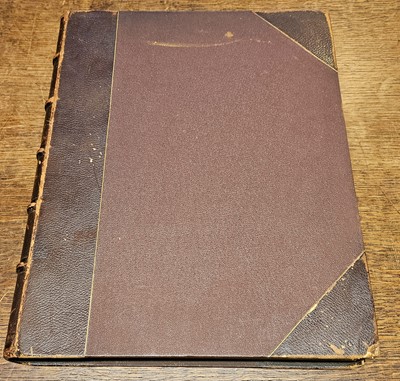 Lot 94 - Booth (Edward Thomas). Rough Notes on the Birds, 3 volumes, 1st edition 1881-87