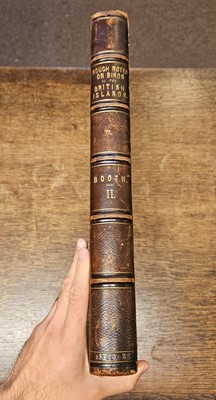 Lot 94 - Booth (Edward Thomas). Rough Notes on the Birds, 3 volumes, 1st edition 1881-87