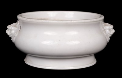 Lot 40 - Censer. Chinese Blanc de Chine censer, circa 1650-1700