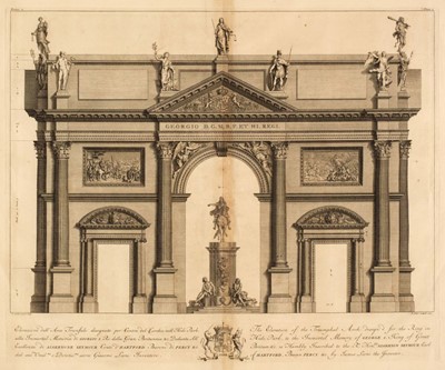 Lot 373 - Alberti Leon Battista). Architecture, 1st English edition by James Leoni, 3 volumes, 1726