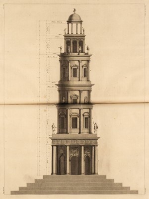 Lot 373 - Alberti Leon Battista). Architecture, 1st English edition by James Leoni, 3 volumes, 1726