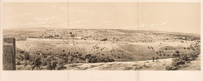 Lot 25 - Pierotti (Ermete). Jerusalem Explored, 2 volumes (text and plates), London and Cambridge, 1864
