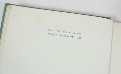 Lot 811 - Tolkien (J. R. R.) The Hobbit, 2nd impression, 1937