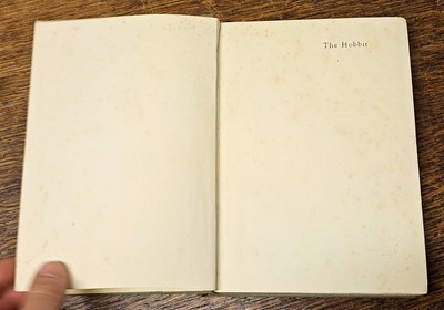 Lot 811 - Tolkien (J. R. R.) The Hobbit, 2nd impression, 1937