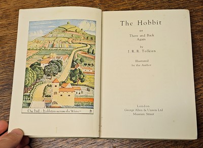 Lot 811 - Tolkien (J. R. R.) The Hobbit, 2nd impression, 1937