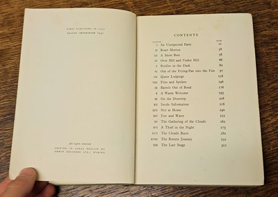 Lot 811 - Tolkien (J. R. R.) The Hobbit, 2nd impression, 1937