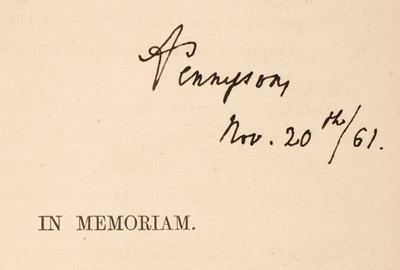 Lot 372 - Smith (Oswald Augustus). In Memoriam, 1861