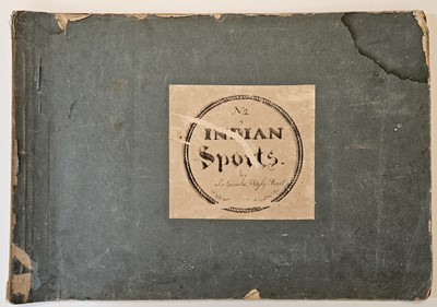 Lot 12 - D'Oyly (Sir Charles). Indian Sports, No 2. only, [1829]
