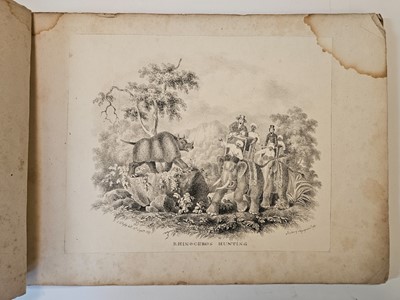 Lot 12 - D'Oyly (Sir Charles). Indian Sports, No 2. only, [1829]