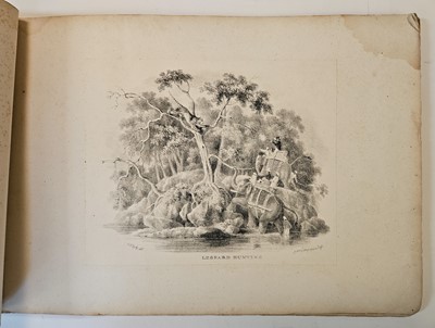 Lot 12 - D'Oyly (Sir Charles). Indian Sports, No 2. only, [1829]