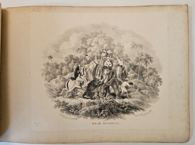 Lot 12 - D'Oyly (Sir Charles). Indian Sports, No 2. only, [1829]