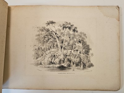 Lot 12 - D'Oyly (Sir Charles). Indian Sports, No 2. only, [1829]