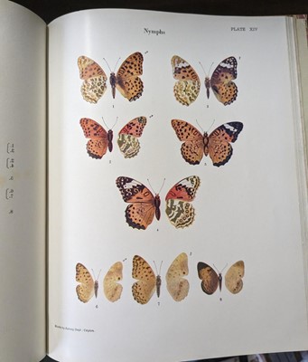 Lot 191 - Woodhouse (L.G.O., and Henry, G.M.R.). The Butterfly Fauna of Ceylon, 1st edition, Colombo, 1942