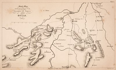 Lot 9 - Cunningham (Alexander). The Bhilsa Topes; or, Buddhist Monuments of Central India