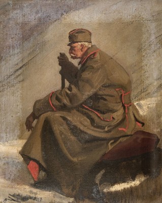 Lot 340 - Salisbury (Frank Owen, 1874-1962). King Peter of Serbia, c. 1945