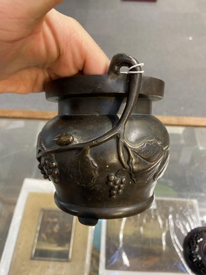 Lot 301 - Censer. Chinese bronze censer, late 19th/early 20th century