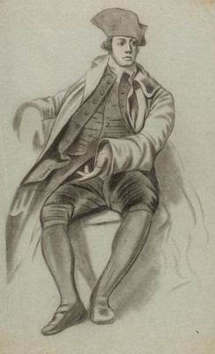 Lot 31 - Academy Studies from Life. A collection of 21 mostly black chalk studies, circa 1800