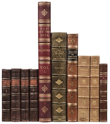 Lot 9 - Defoe (Daniel).  A Tour thro' the Whole Island of Great Britain, 4 vols., 5th ed., 1753