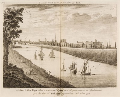 Lot 35 - Drake (Francis). Eboracum: or the History and Antiquities of the City of York, 1736