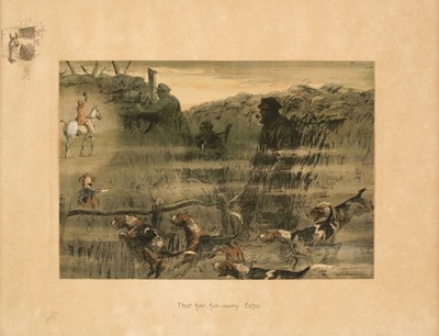 Lot 177 - Payne (Charlie Johnson Payne 'Snaffles'). 1915 - 16. "That far, far-away Echo", circa 1916