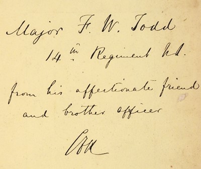 Lot 251 - Kirkby (Charles Foveaux). A Forced March from my Home in Old England, 1848