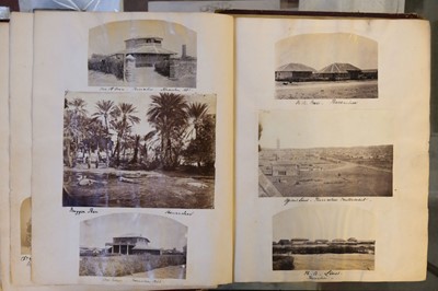 Lot 37 - India. An album of approximately 220 photographs, c. 1860s/1870s