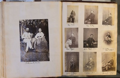 Lot 37 - India. An album of approximately 220 photographs, c. 1860s/1870s