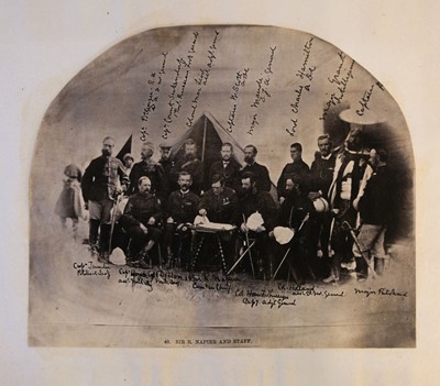 Lot 37 - India. An album of approximately 220 photographs, c. 1860s/1870s