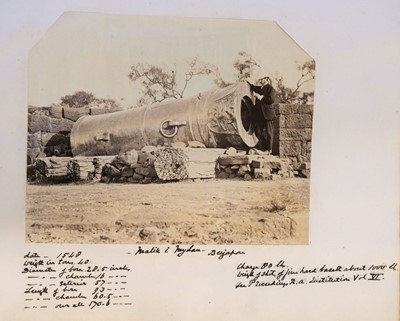 Lot 37 - India. An album of approximately 220 photographs, c. 1860s/1870s