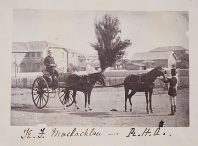 Lot 37 - India. An album of approximately 220 photographs, c. 1860s/1870s